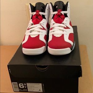 Jordan 6 Carmine sz 6.5Y